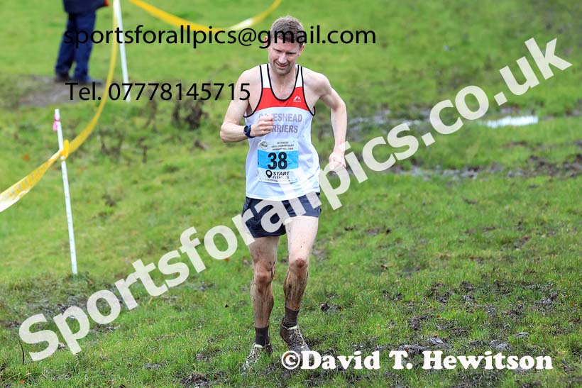 Junior Men and Masters Men 2023 NECAA Cross Country Relays, Thornley Hall Farm, Peterlee, County Durham. Photo: David T. Hewitson/Sports for All Pics